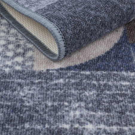 Chodnik Antypoślizgowy Vita 60x100 cm Abstrakcja Szary