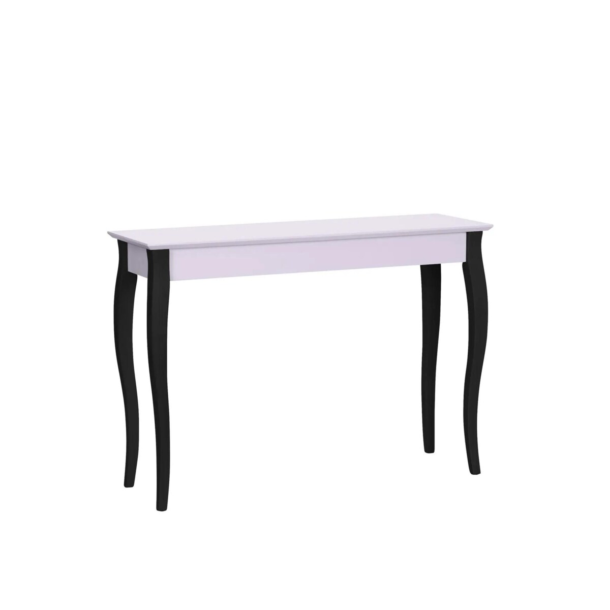 Konsola LILLO 105x35 różowa/czarna