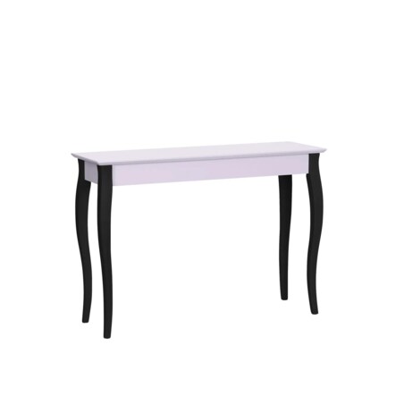 Konsola LILLO 105x35 różowa/czarna