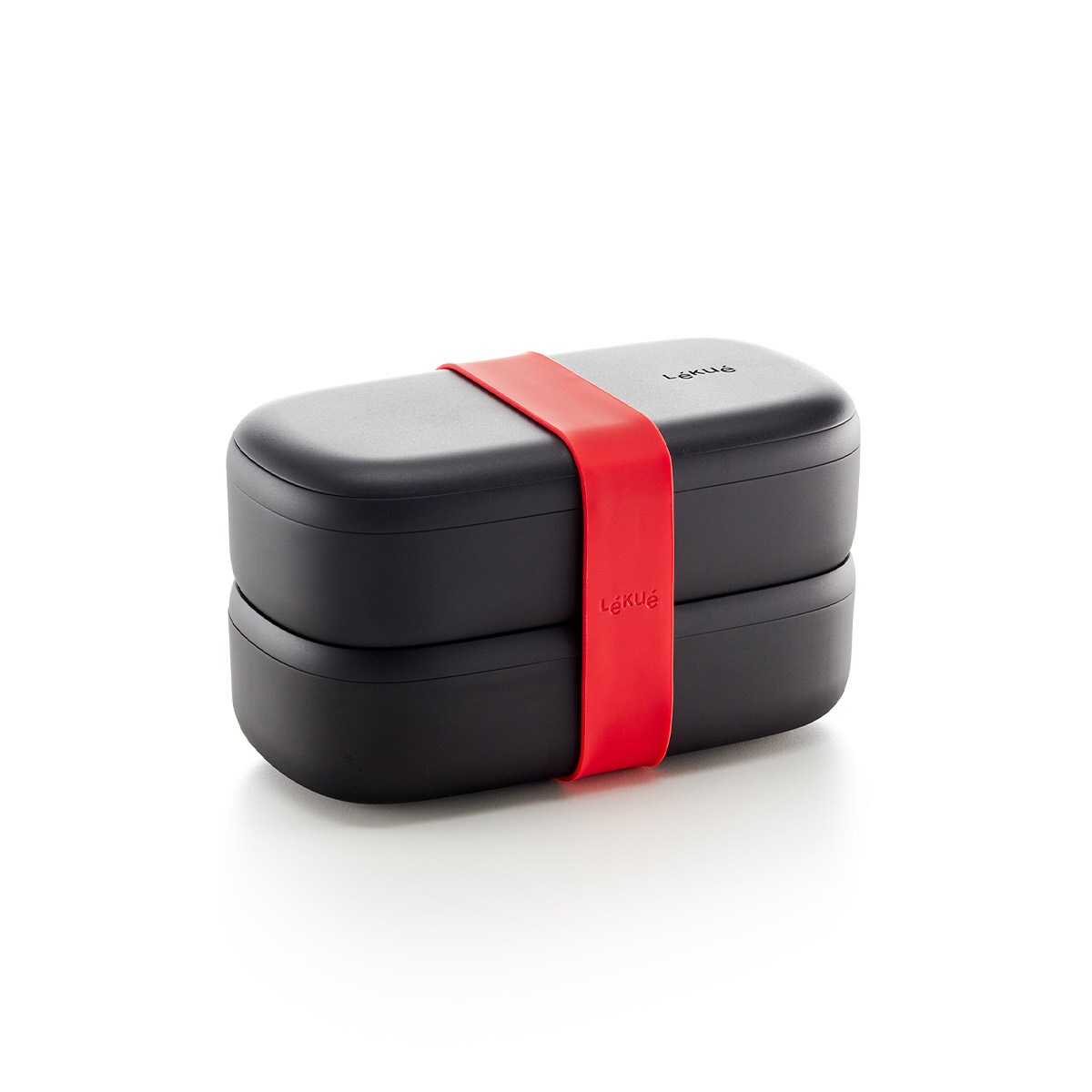 Lunchbox TO GO czarny / Lekue