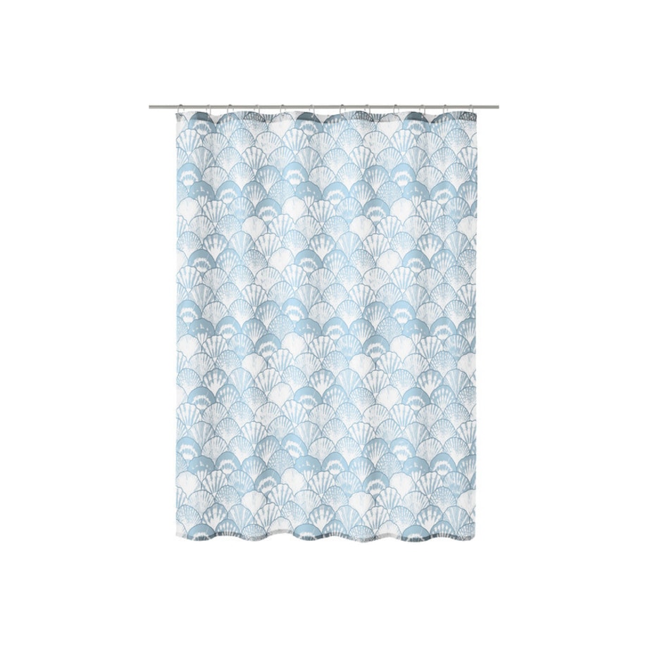 Kleine Wolke Concha Zasłona prysznicowa Niebieski 180x200 cm