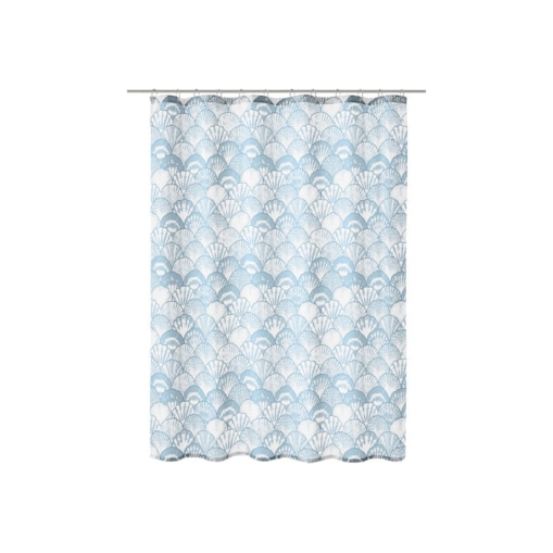 Kleine Wolke Concha Zasłona prysznicowa Niebieski 180x200 cm