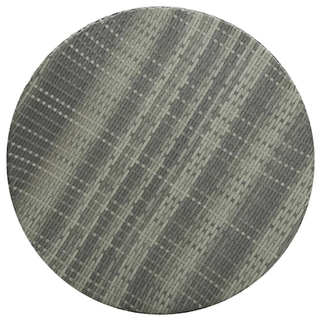 vidaXL Stolik ogrodowy, szary, 75,5 x 106 cm, polirattan