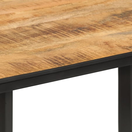 vidaXL Stół do jadalni, 110x55x75,5 cm, lite drewno mango