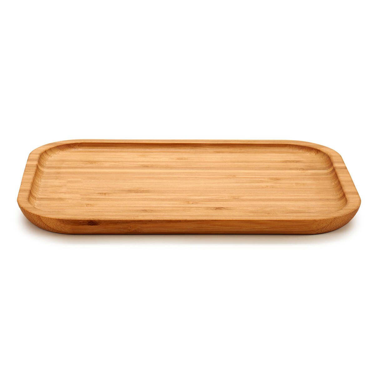 Deska do serwowania przekąsek, prostokątna, bambus