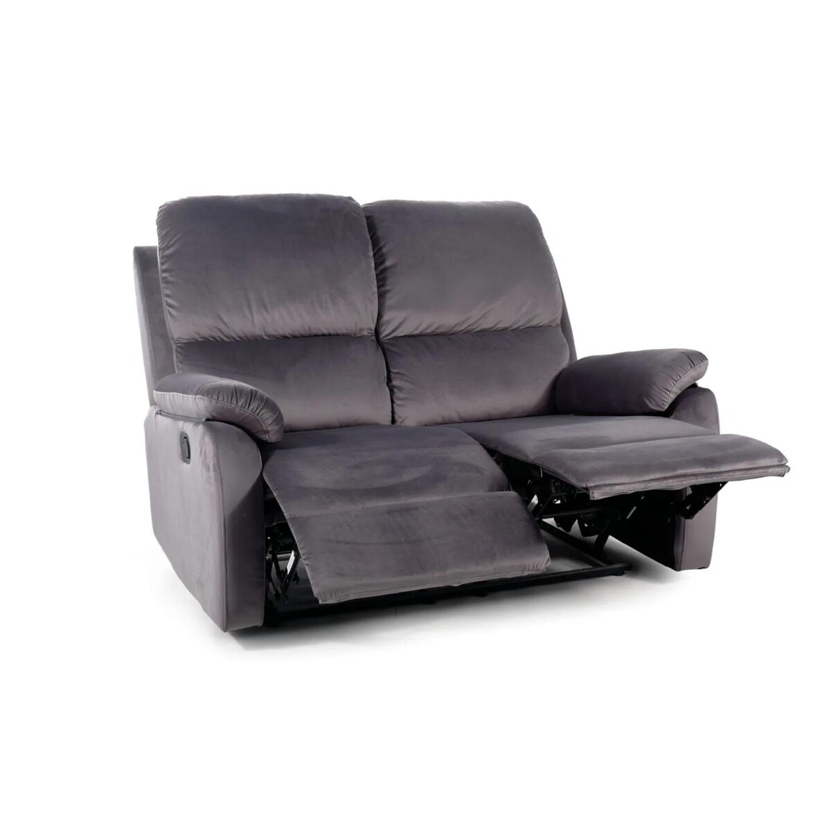 Sofa rozkładana SPENCER 2 VELVET szara