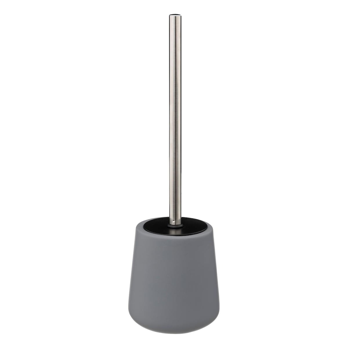 Szczotka do wc z ceramicznym pojemnikiem Cocon, Ø 12 cm, kolor szary