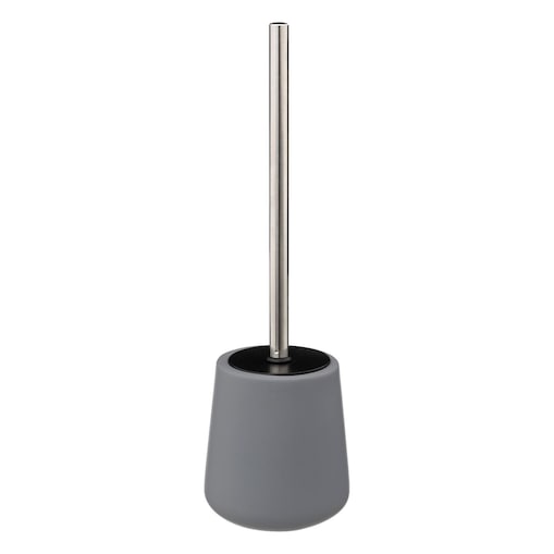Szczotka do wc z ceramicznym pojemnikiem Cocon, Ø 12 cm, kolor szary