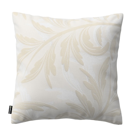 Poszewka Kinga na poduszkę 50x50 ecru liście akantu