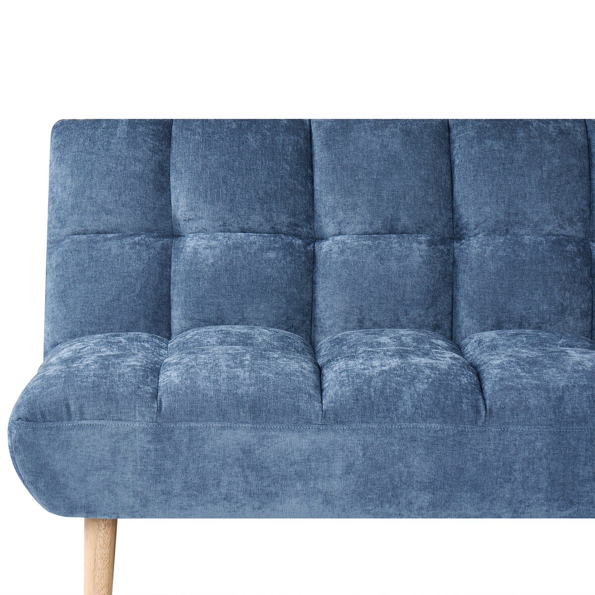 Sofa rozkładana dla 2 osób RISOR Szenil Niebieski