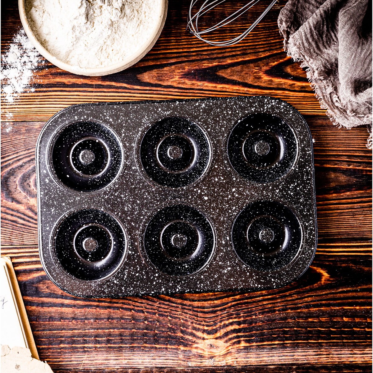 Forma do pieczenia 6 muffinów babeczek z powłoką nieprzywieralną KLAUSBERG