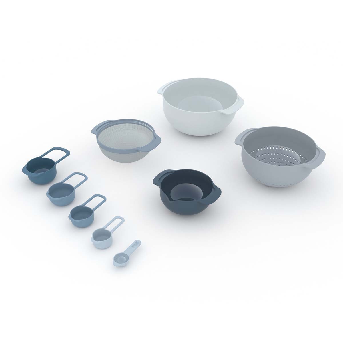 Zestaw misek i miarek kuchennych Nest 9 Plus Sky, Joseph Joseph