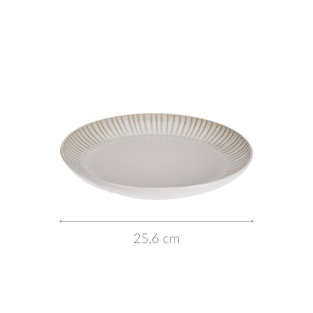 Talerz obiadowy ESSENCE ceramiczny, Ø 25,6 cm