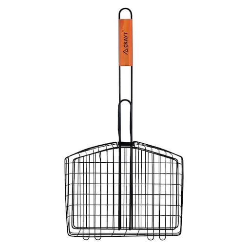 Ruszt do grillowania mięsa ryb warzyw 30cm SKAUT