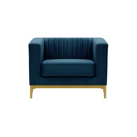 Fotel Slender Wood-Velluto 11-like oak