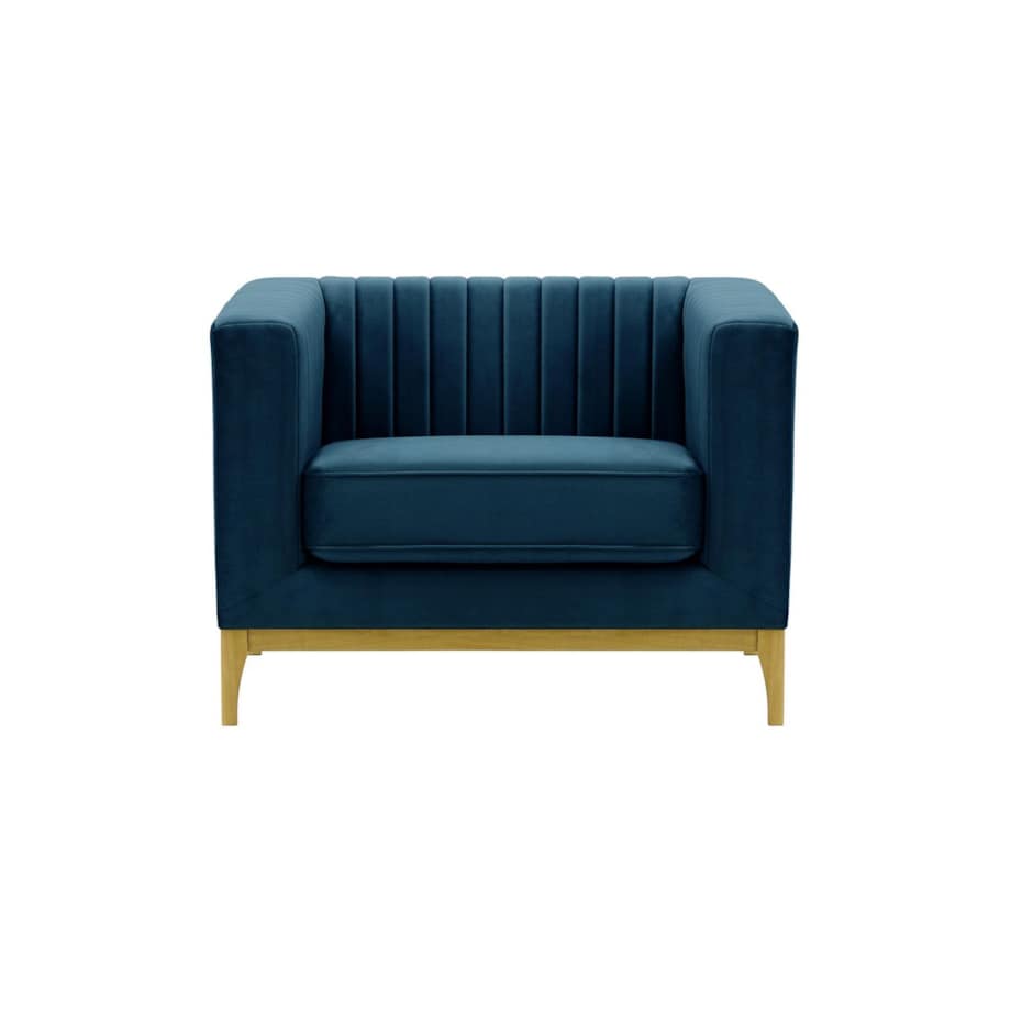 Fotel Slender Wood-Velluto 11-like oak