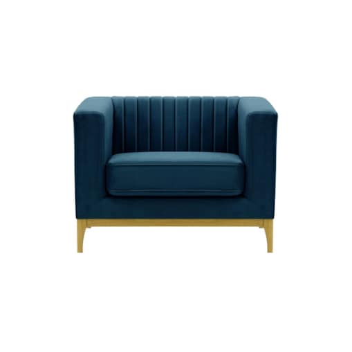 Fotel Slender Wood-Velluto 11-like oak