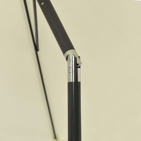 vidaXL Parasol plażowy, piaskowy żółty, 180x120 cm