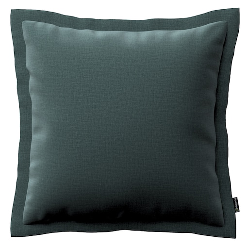 Poszewka Mona na poduszkę 45x45 zgaszony szmaragd - welwet
