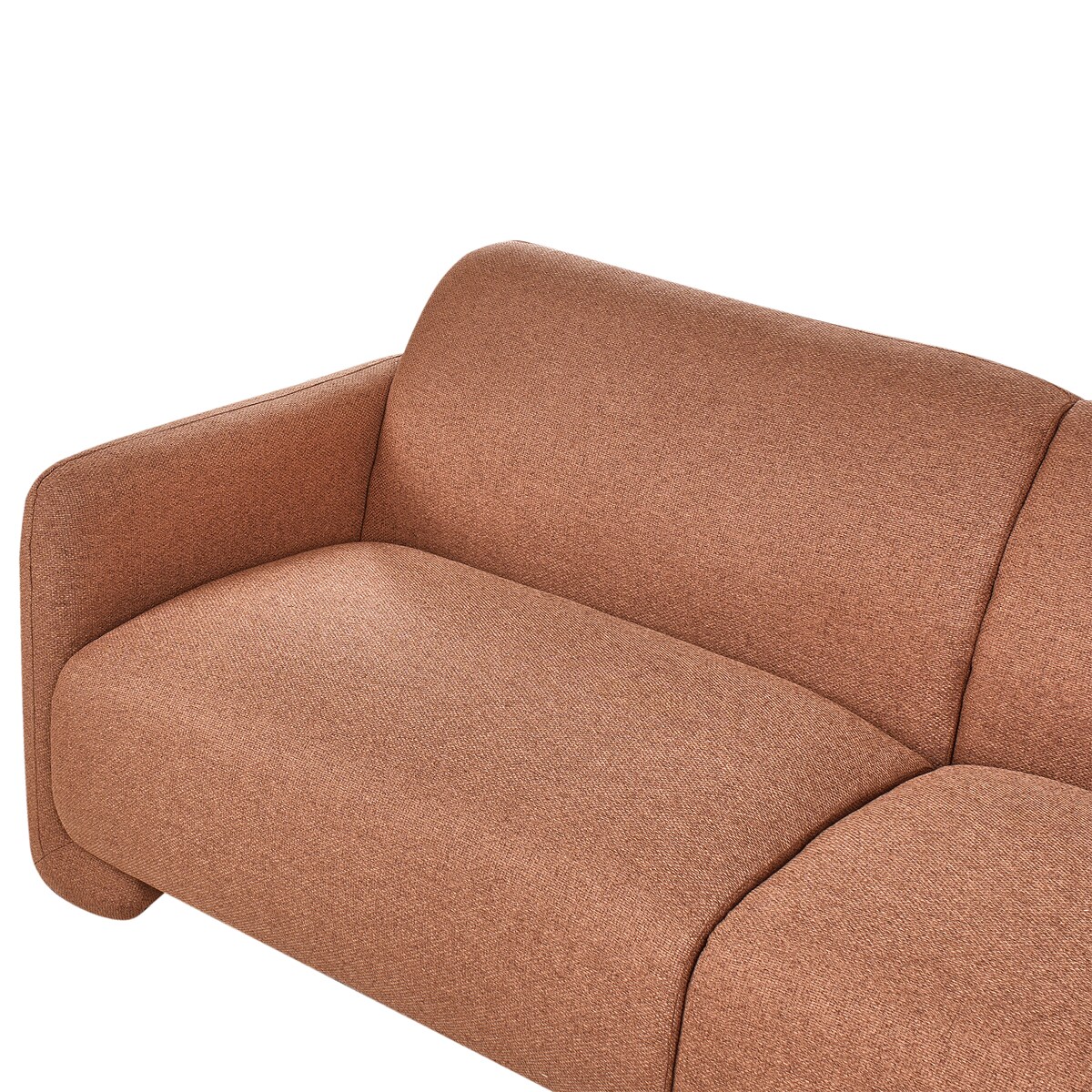 Sofa dla 3 osób SALAND Złoty brąz
