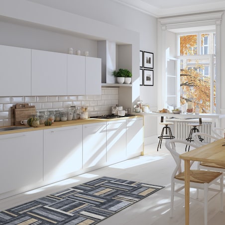 Chodnik Antypoślizgowy Vita 80x250cm Plecionka Wielokolorowy