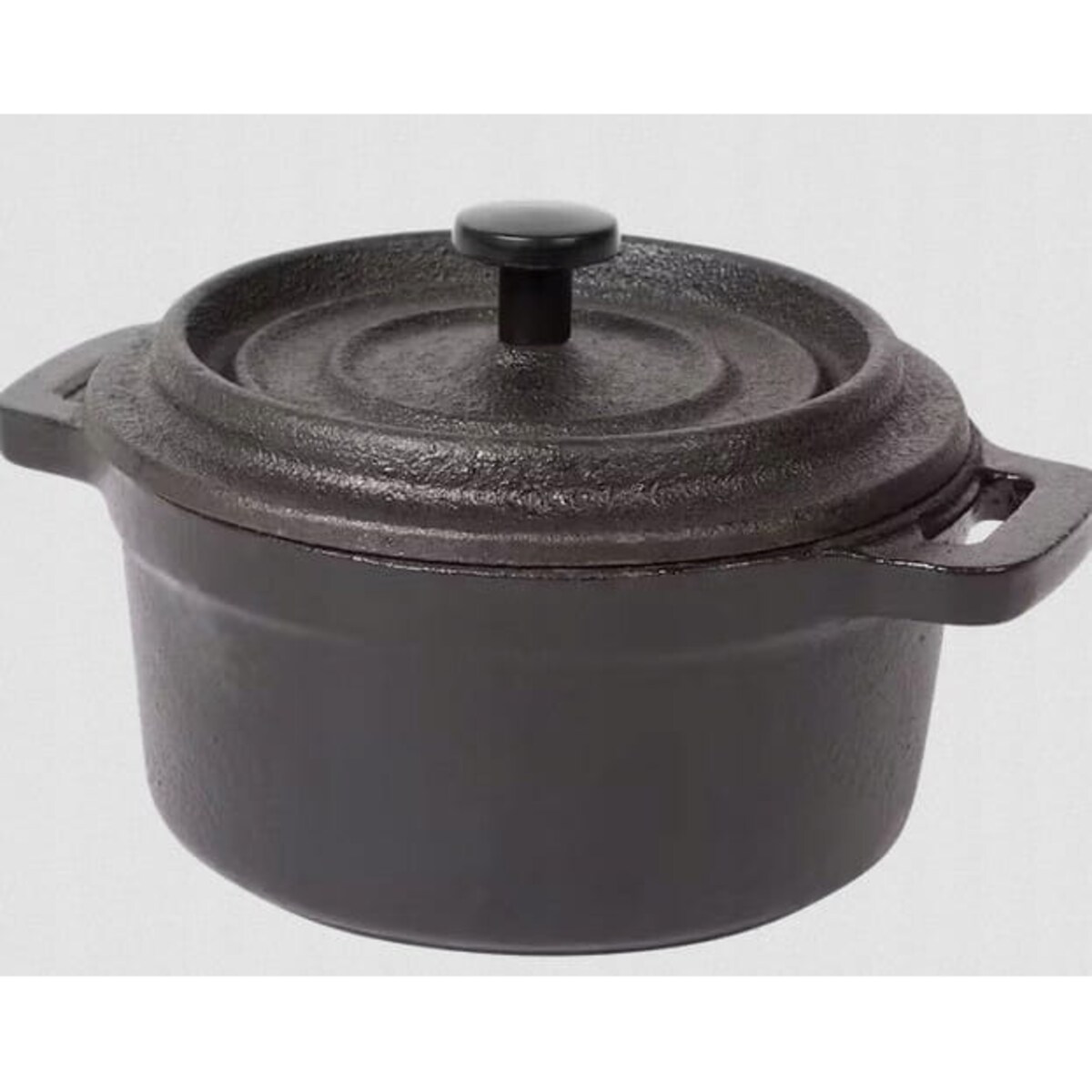 Mini garnek żeliwny do zapiekania, duszenia 10 cm