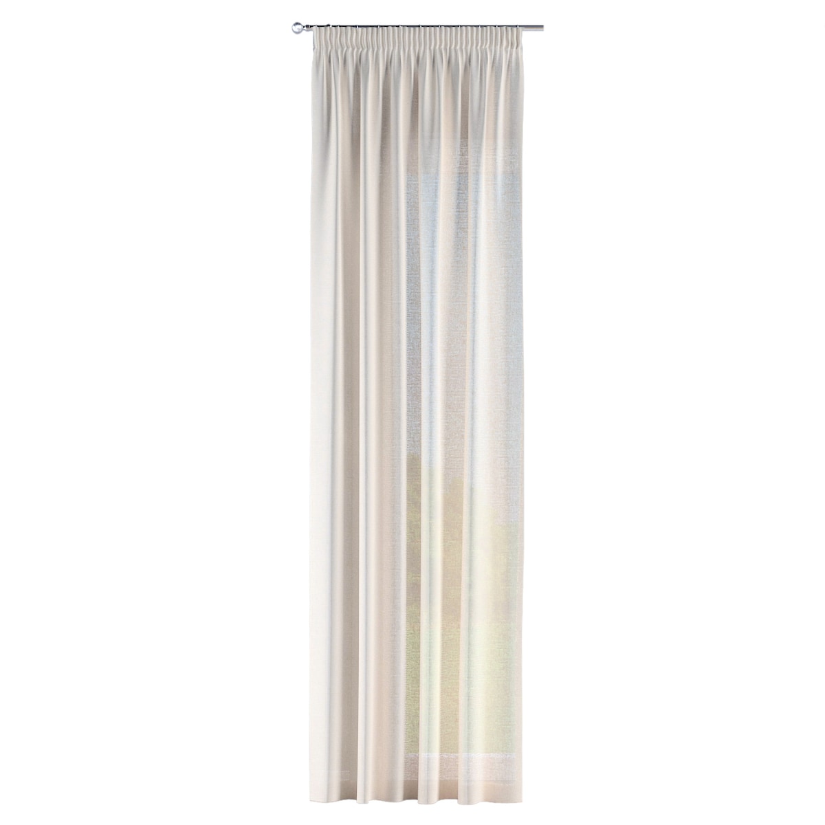 Zasłona na taśmie marszczącej 1 szt. 130x245 beżowy