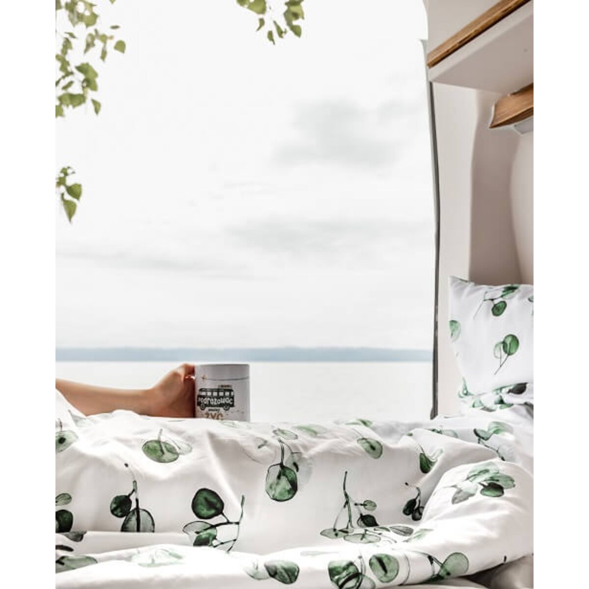 Poszewka Eukaliptus 50 x 70 cm