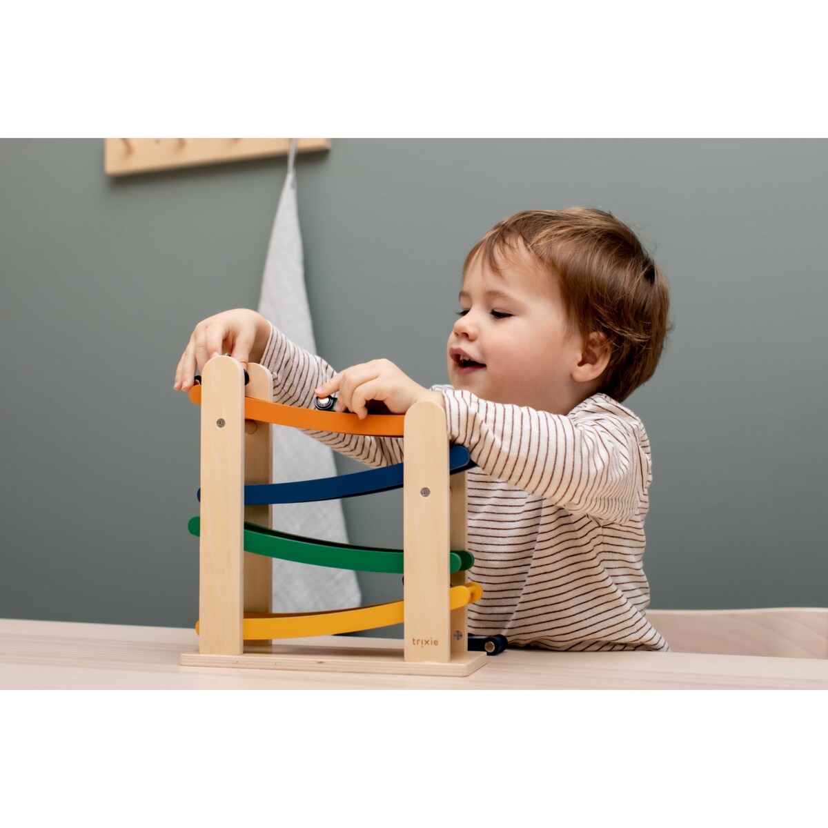 Drewniany Tor Wyścigowy - Trixie Baby