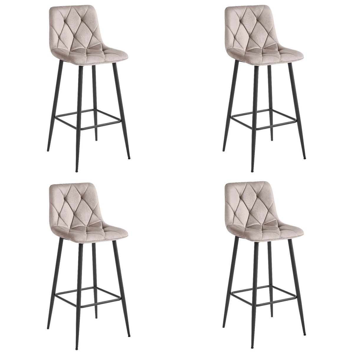 Hoker Do Jadalni Kuchni Baru Wysoki Nado 4 Sztuki