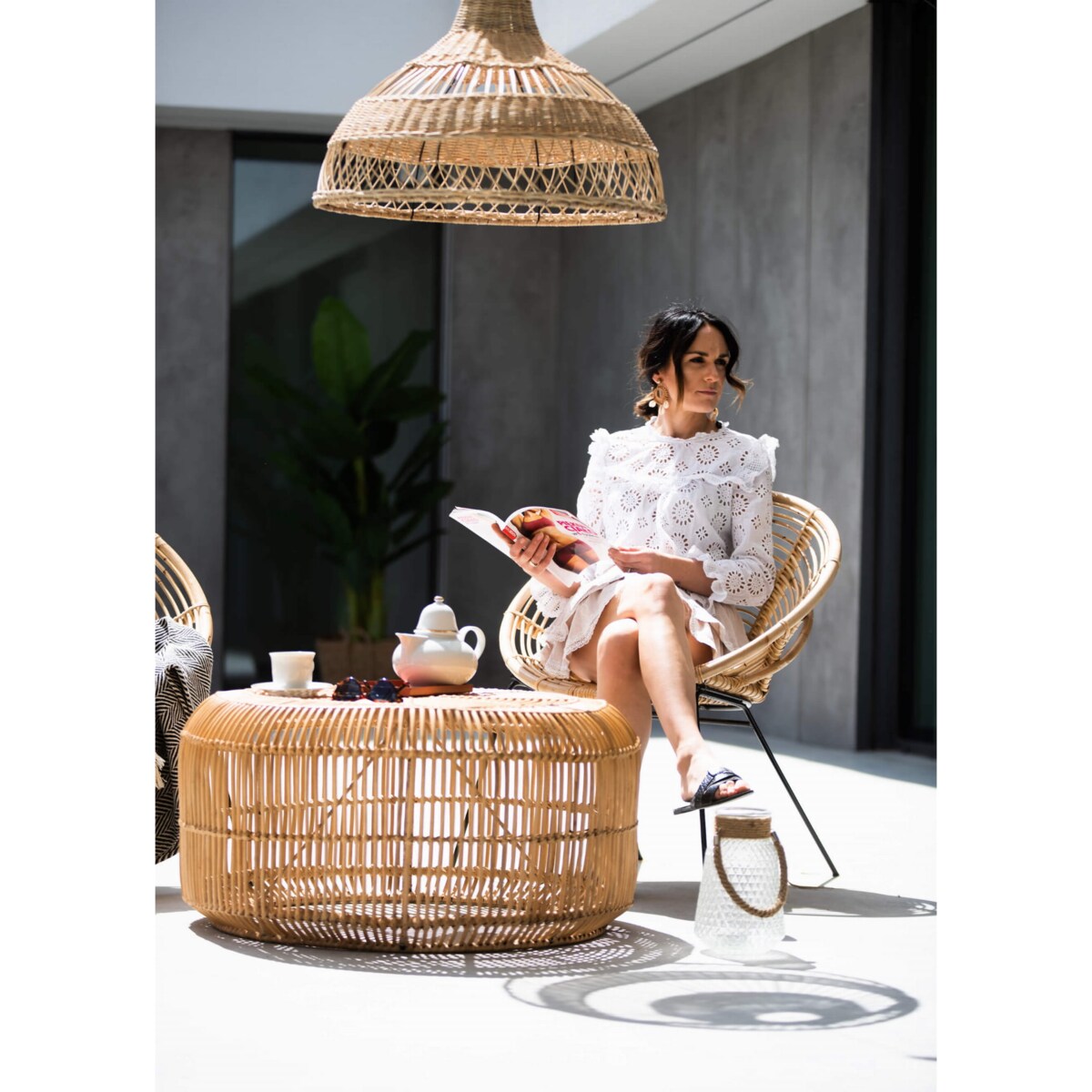 STOLIK RATTANOWY FITO L