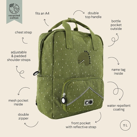 Duży plecak - Dinozaur