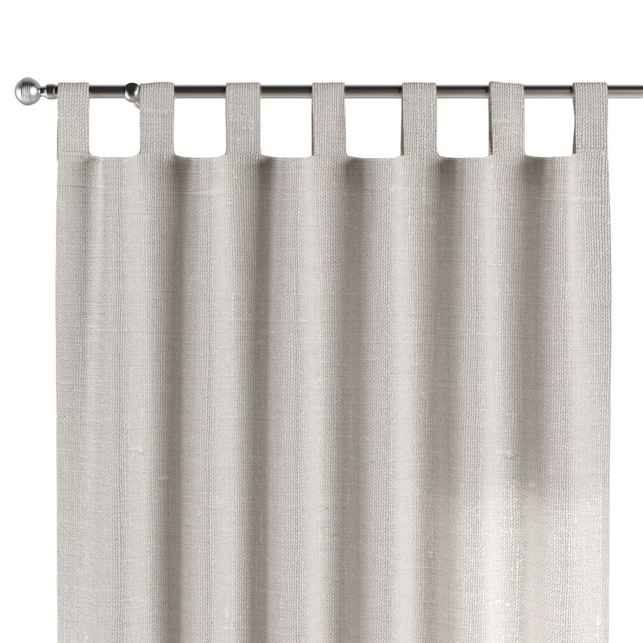 Zasłona na szelkach 1 szt. 130x260 śmietankowy biały