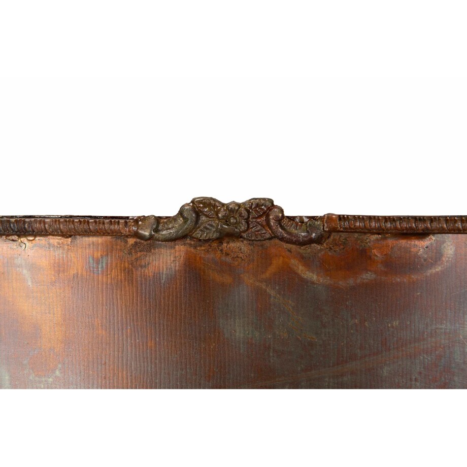 DONICZKA MISKA na bonsai parapet 2 szt. zestaw osłonka donica loft metal