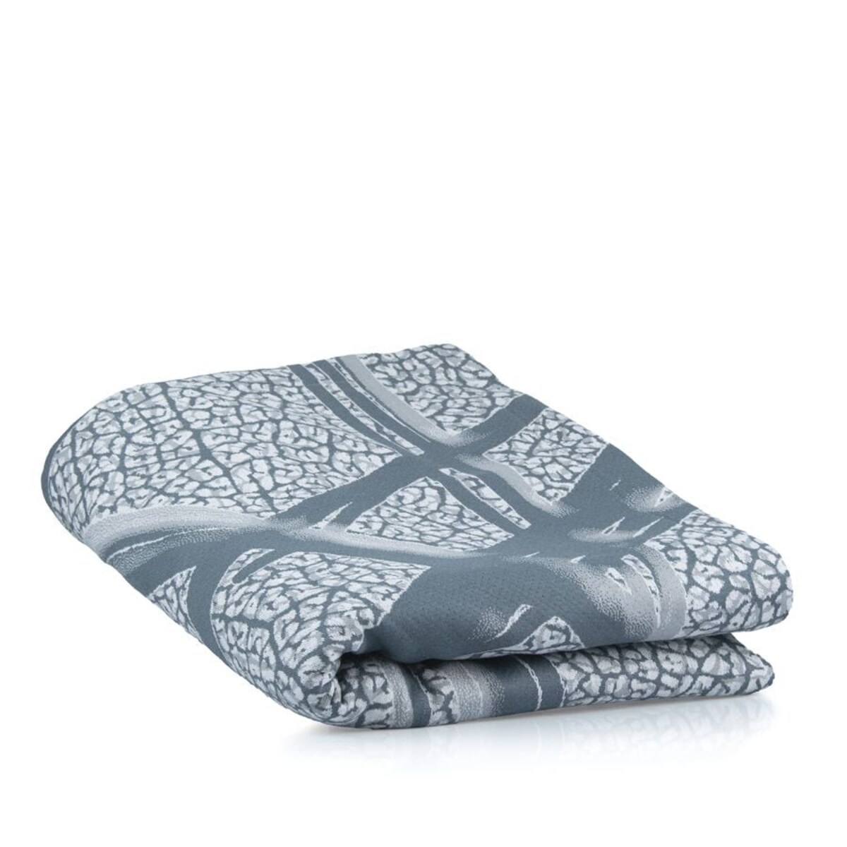 Narzuta na łóżko 70x160 szara kamienny wzór