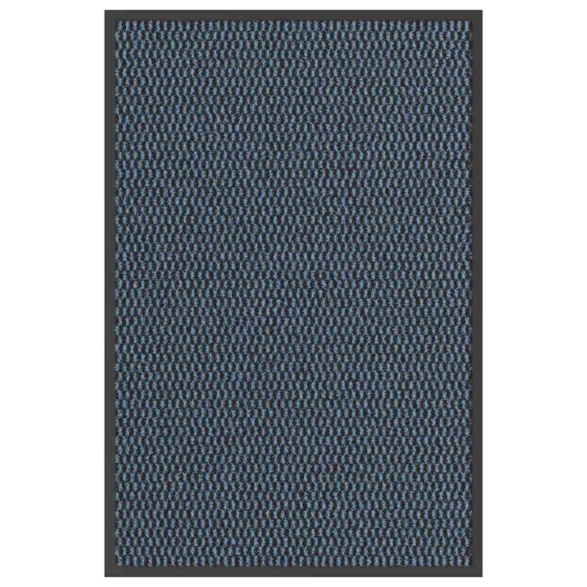 vidaXL Wycieraczka Niebieska 60x90 cm