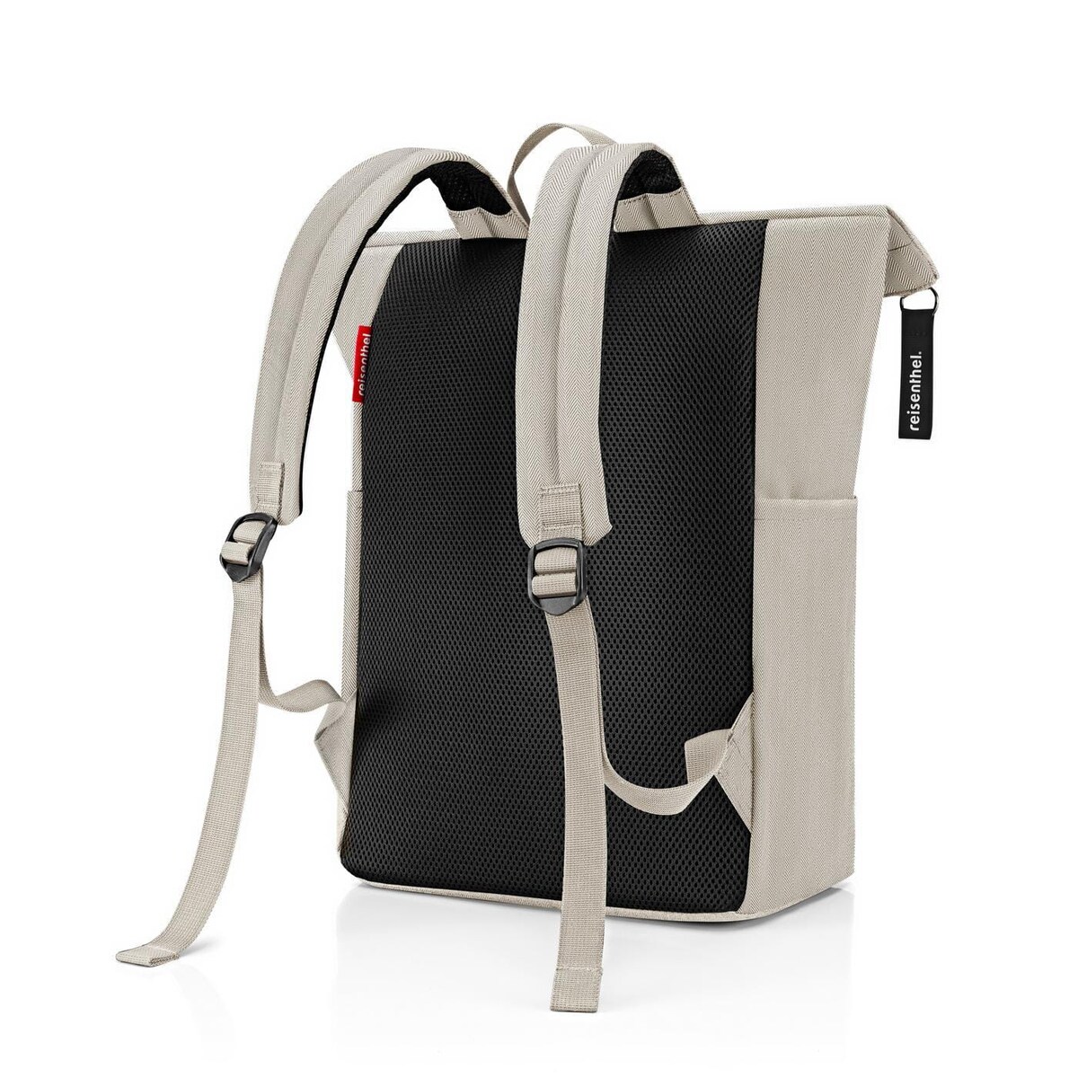 Plecak ROLLTOP BACKPACK, herringbone sand