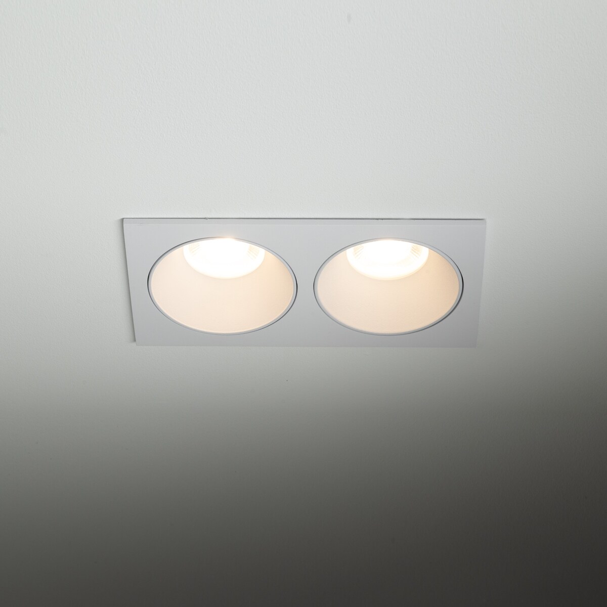Oprawa wpuszczana podwójna PRISMA DUO WHITE TK Lighting GU10 IP65 biała 10580