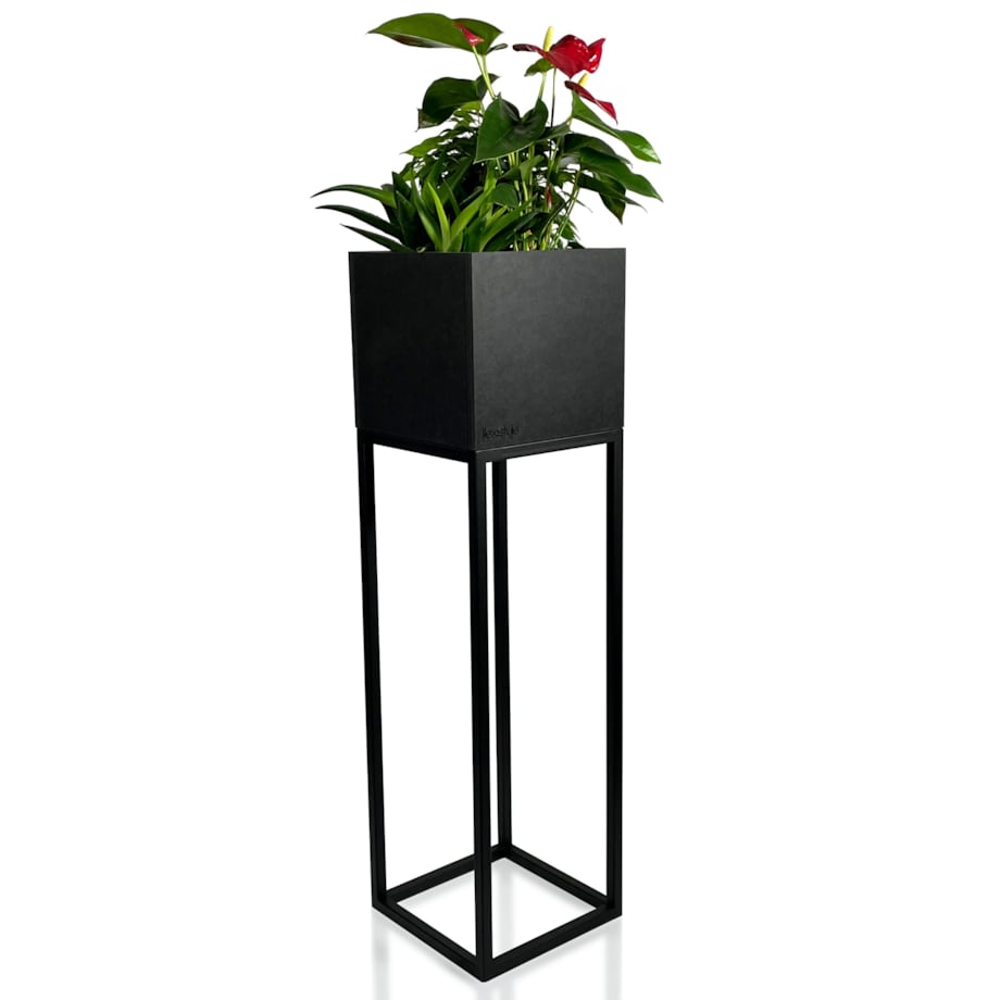 Kwietnik LOFT FIORINO metalowy 22x22x80 cm