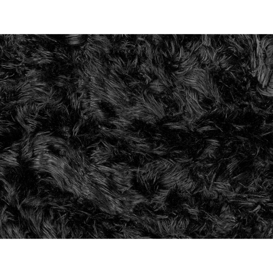 Narzuta na łóżko 150 x 200 cm czarna DELICE