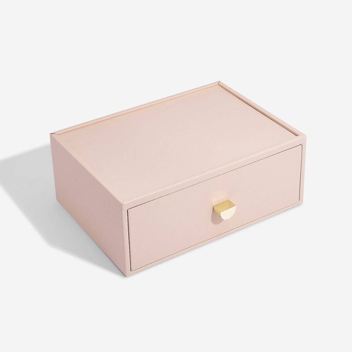 Organizer na lakiery do paznokci Stackers classic różowy z szufladą