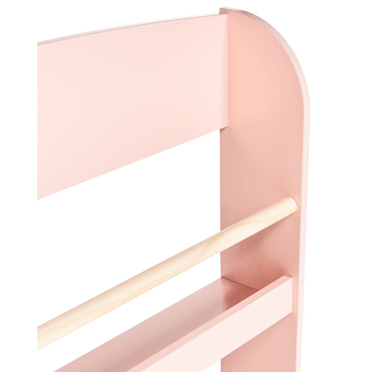 Regał ścienny MDF Pastelowy róż LILOET