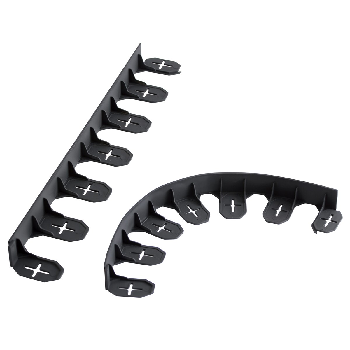 Obrzeże Ogrodowe Trawnikowe Ze Szpilkami Czarne