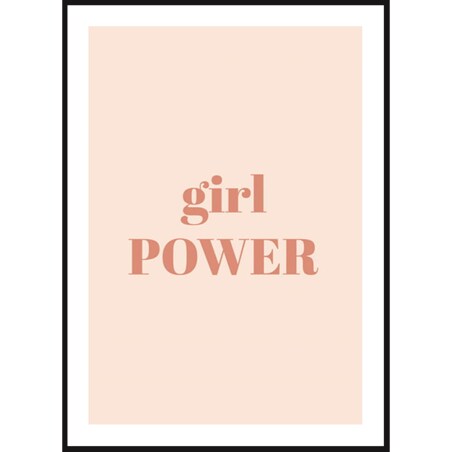 Poster Story, Plakat, Obraz - Girl Power, wymiary 21 x 30 cm