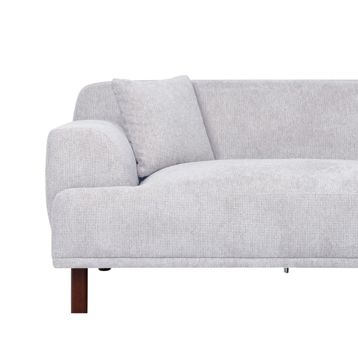 Sofa narożna lewostronna HOLT Jasnoszary Lewostronny