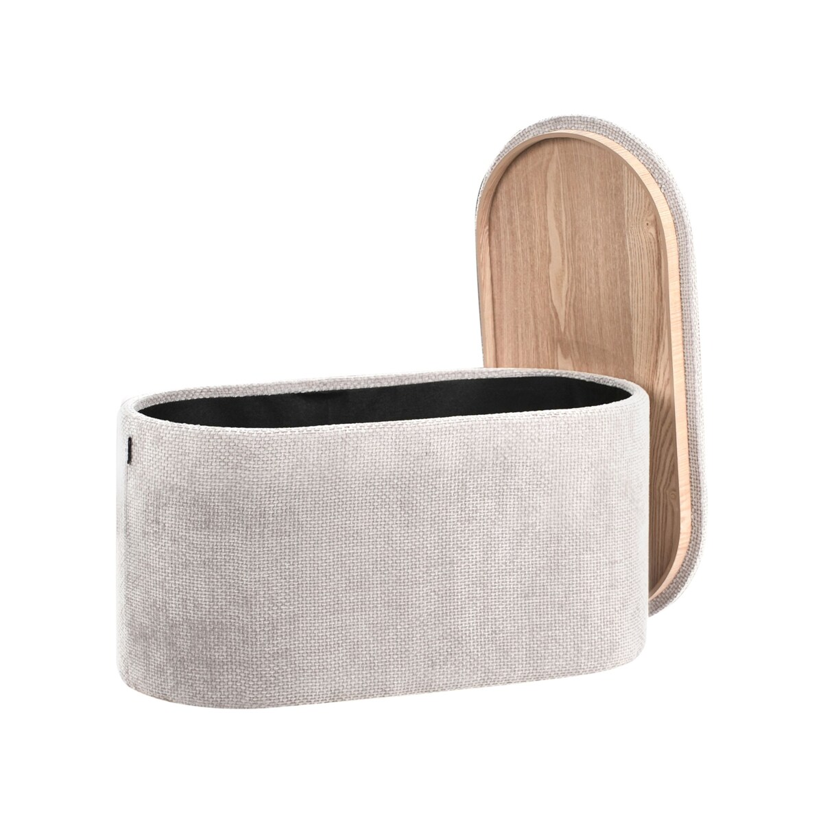 Ławka ze schowkiem ARTAS Szenil Szary