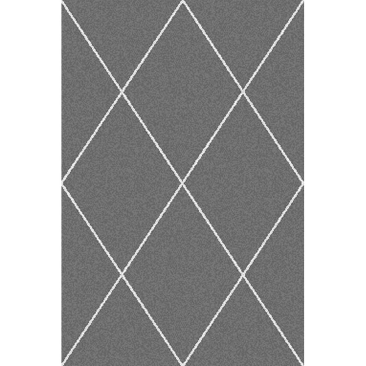 Dywan Royal Rhombs dark grey/cream 160x230cm, 160 x 230 cm