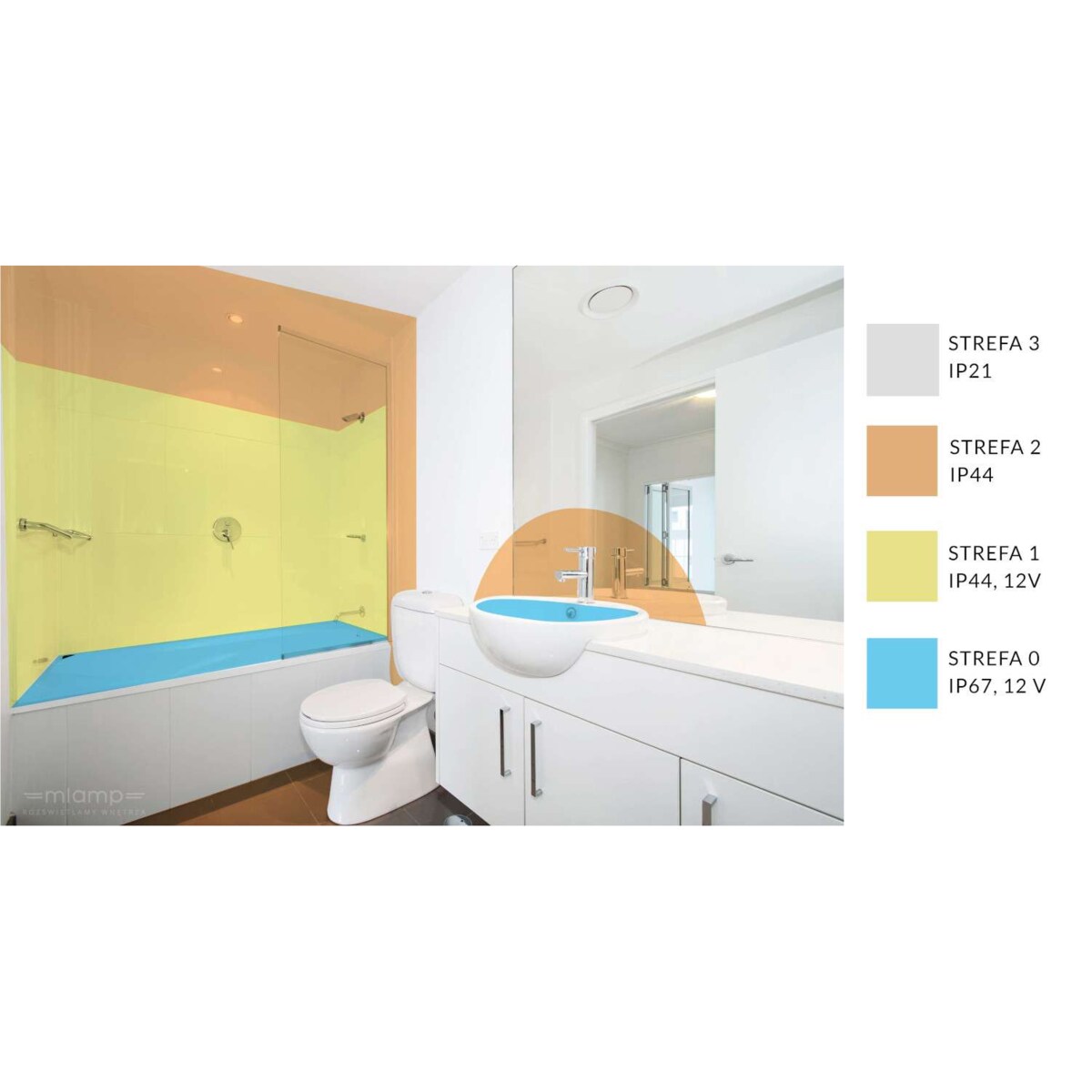 Lampa wisząca Bao I Cromo IP44 Orlicki Design łazienkowa OPRAWA szklana kula ZWIS ball IP44 chrom biały