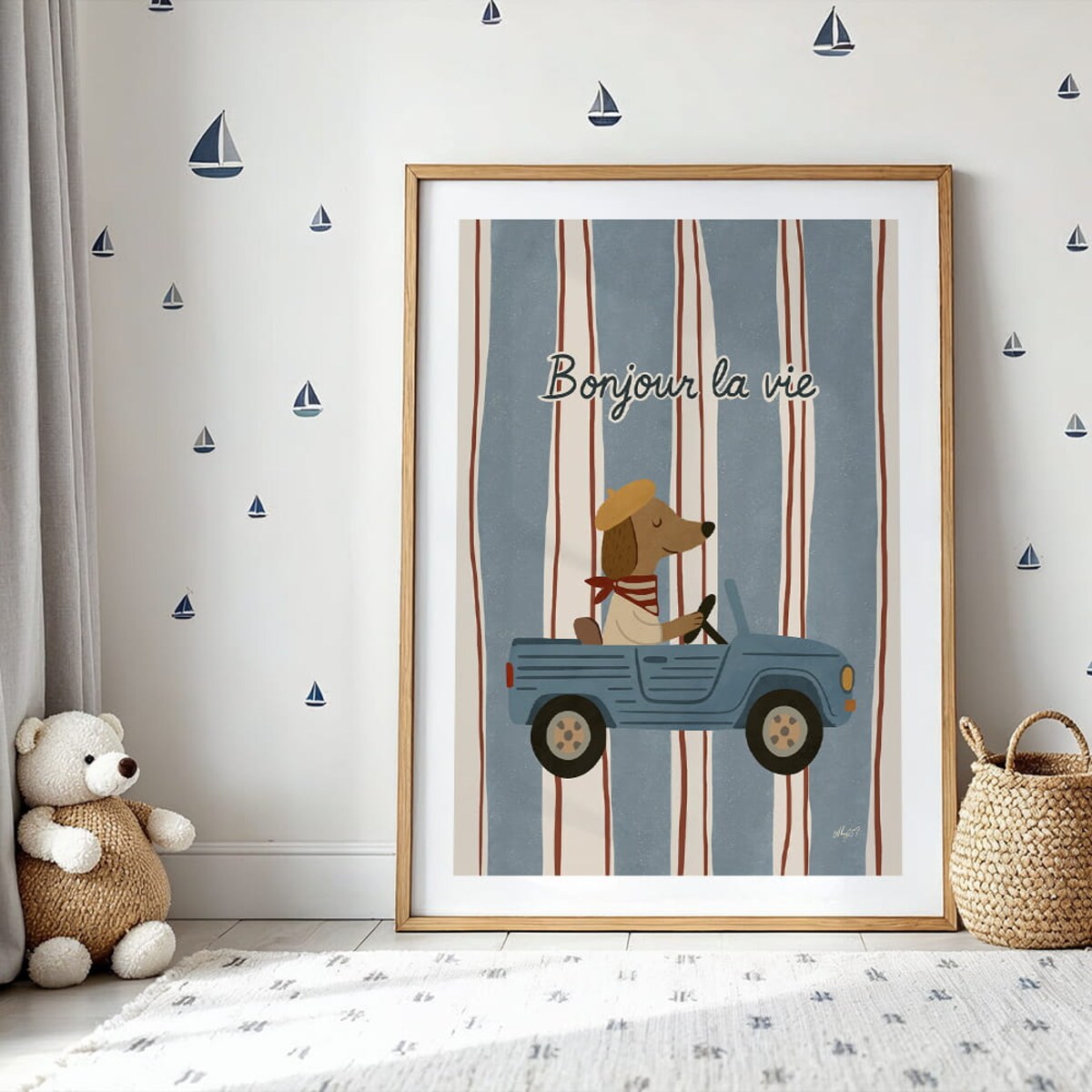 plakat mały kierowca z paryża 70x100