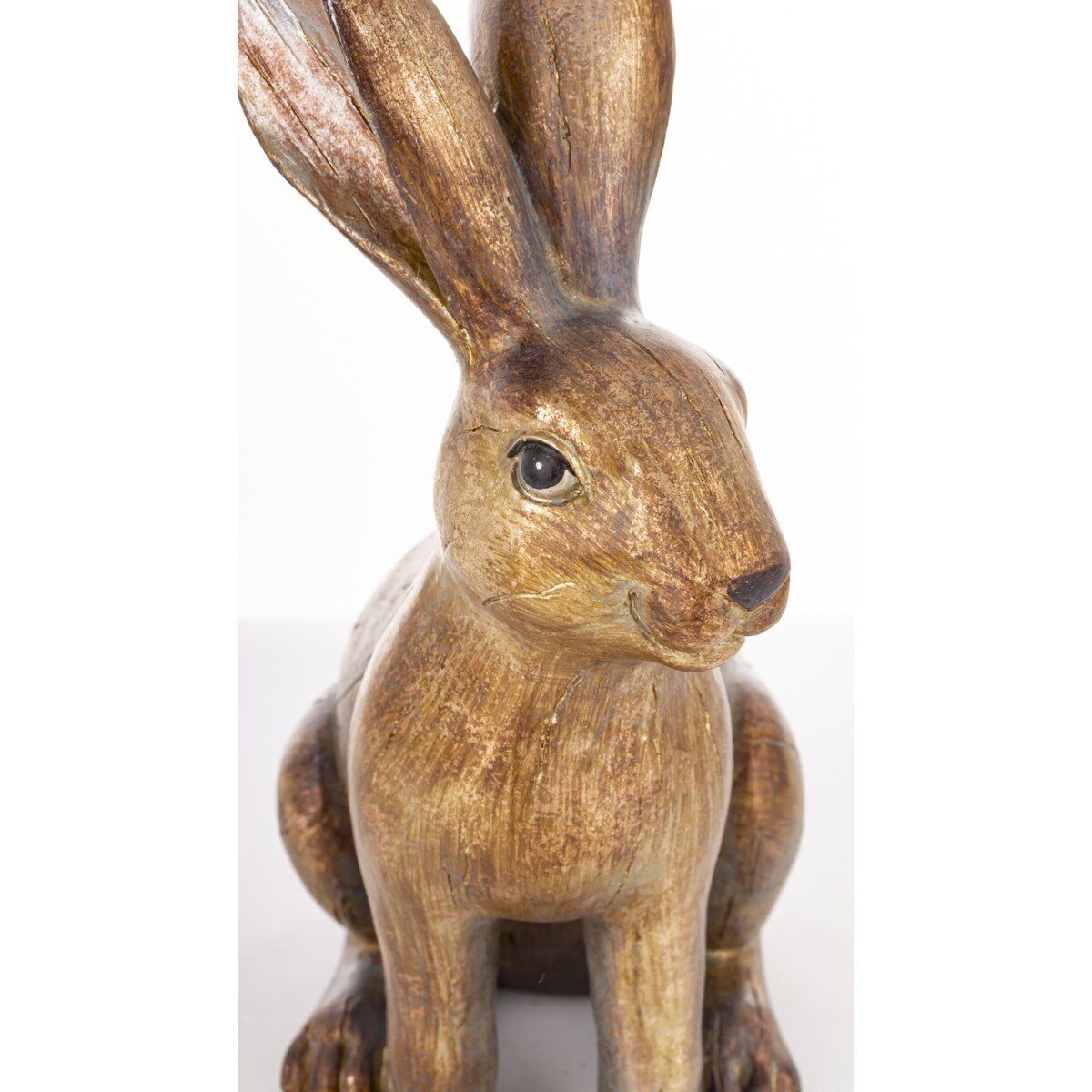 Dekoracja - złoty królik 24x10x15 cm ANNORA-3